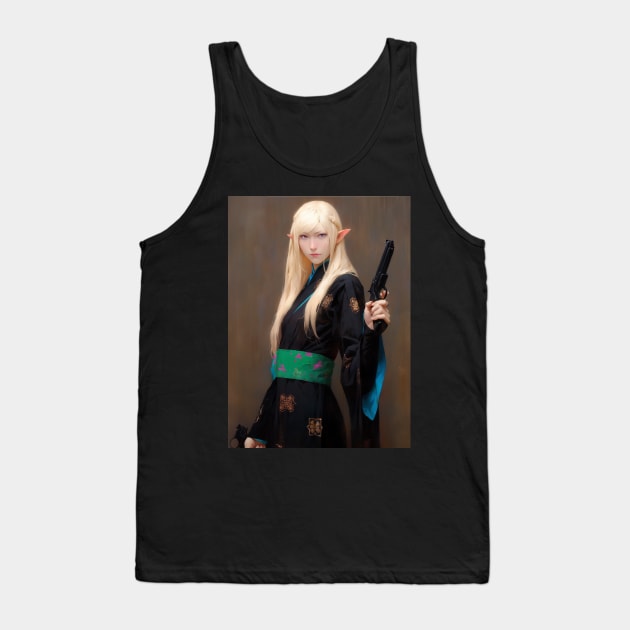 Elvish Operative Tank Top by TheWombatsDen